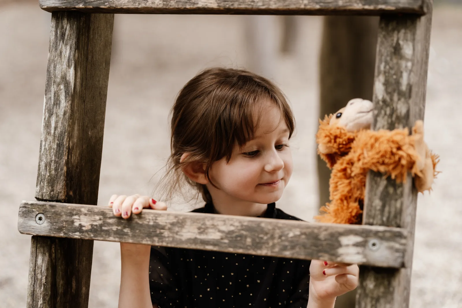Kinderporträt aus einem Kindergarten-Shooting